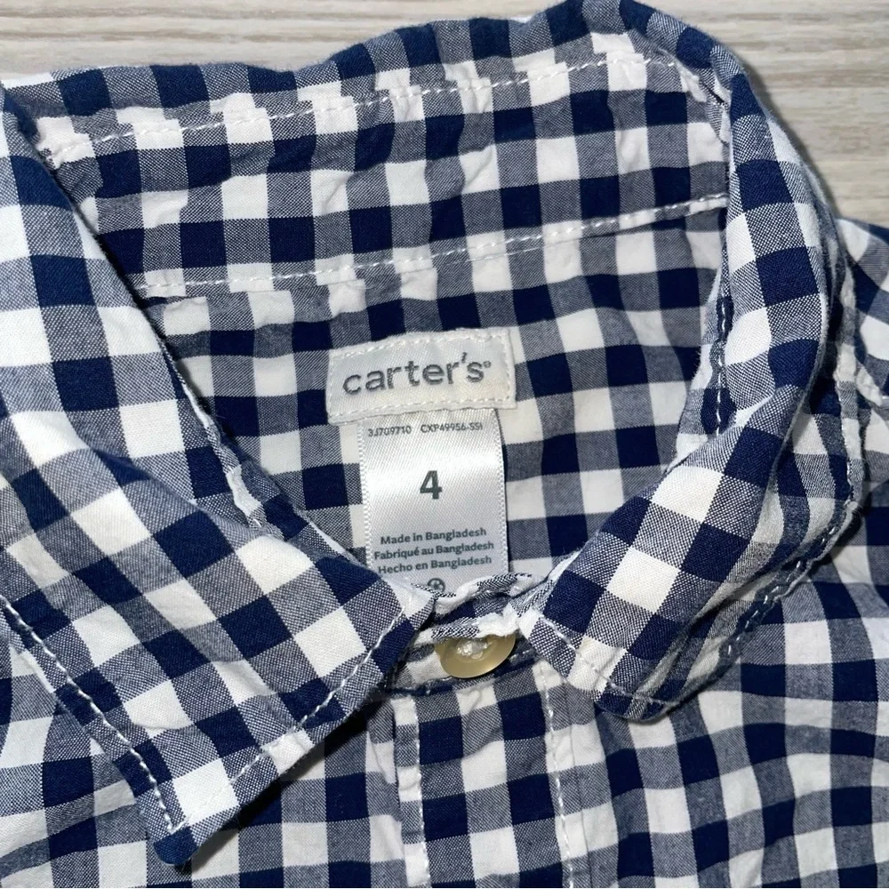 ⭐ Carter’s Boys Button Down Shirt | Size 4 ⭐